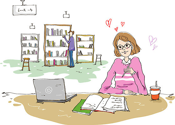 전신 라이프스타일 여자 남자 안경 여유 음료 의자 일러스트 탁자 휴식 전등 책장 서기 들기 사람 앉기 상반신 20대 성인 취미 라이프 책 컵 노트북 컴퓨터 독서 필기구 펜 펼침 차 도서관 종이컵 책상 즐거움 청년만 성인만 국내일러스트 AI파일 식기 잡화 교육 감정 가구 컨셉 모션 문구용품 조명 청년 생활 전자제품 일회용 파일형식 벡터