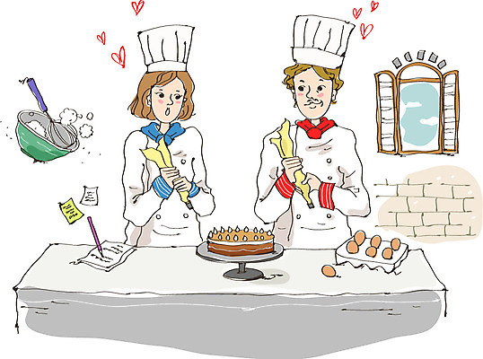 모자 라이프스타일 그릇 옷 여자 남자 종이 여유 일러스트 창문 탁자 휴식 요리사모자 요리 서기 사람 상반신 20대 성인 취미 두명 라이프 펜 제과제빵 케이크 주방 계란 요리사 빵집 메모지 조리복 즐거움 생크림 밀가루 거품기 제빵사 짤주머니 믹싱볼 청년만 성인만 국내일러스트 AI파일 직업 모자_잡화 식기 잡화 감정 가구 컨셉 유니폼 모션 주방용품 디저트 청년 생활 필기구 상점 알 사무용품 가루 크림 제빵도구 파일형식 벡터