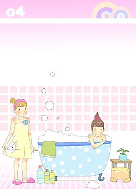 전신 PSD 식물 여자 화분 화초 의자 일러스트 슬리퍼 서기 사람 앉기 두명 10대 수건 위생용품 목욕 거품 목욕탕 달력 가운 목욕가운 비눗방울 4월 탕 거품목욕 샴푸 여자만 십대만 십대여자만 국내일러스트 옷 음식 가구 생활용품 신발 모션 청소년 청결 날짜 파일형식