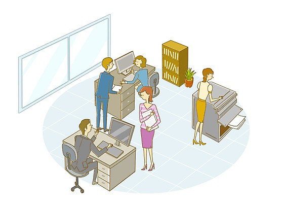 전신 PSD 식물 여자 남자 화분 화초 의자 일러스트 비즈니스 창문 책장 서기 사람 앉기 정장 여러명 20대 성인 컴퓨터 사무실 볼펜 모니터 키보드 업무 직장인 비즈니스맨 비즈니스우먼 작업실 서재 인쇄기 책상 청년만 성인만 국내일러스트 직업 옷 가구 다수 모션 청년 전자제품 펜 작업 파일형식