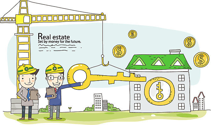 전신 건축물 남자 안경 40대 돈 일러스트 넥타이 열쇠 부동산 주택 서기 들기 사람 빌딩 두명 건물 금융 경제 달러 동전 가리킴 메모지 직장인 화폐기호 안전모 설계사 재테크 기중기 내집마련 금화 중년만 국내일러스트 AI파일 직업 기호 잡화 건축 중년 모션 손짓 사무용품 중장비 재산 황금 헬멧 안전장비 화폐 성인만 파일형식 벡터