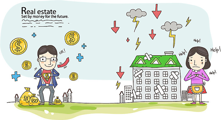 전신 구름 건축물 여자 남자 40대 일러스트 부동산 주택 서기 사람 빌딩 두명 건물 금융 경제 달러 동전 앞치마 반창고 아내 도움 원화 번개 플러스 하락 재테크 눈물 먹구름 보따리 주부 내집마련 금화 슈퍼맨 돈보따리 중년만 국내일러스트 AI파일 자연요소 기호 건축 감정 중년 컨셉 돈 모션 날씨 의료용품 재산 황금 영웅 성인만 파일형식 벡터 구름_자연