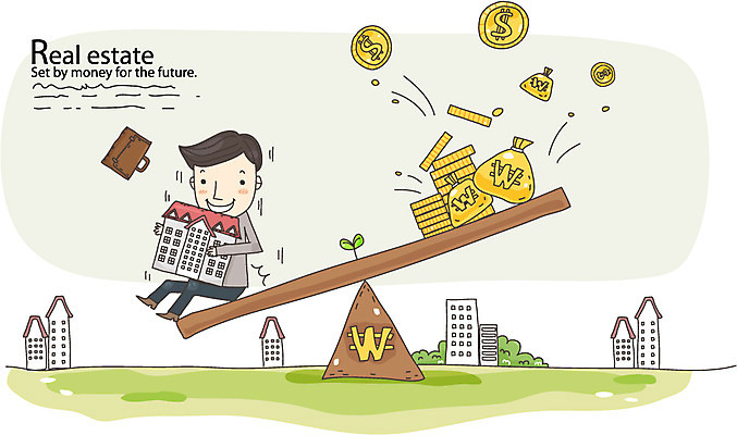 전신 건축물 남자 40대 돈 서류가방 가방 일러스트 부동산 주택 한명 사람 앉기 빌딩 건물 금융 경제 달러 동전 원화 화폐기호 재테크 보따리 내집마련 금화 시소 돈보따리 중년만 국내일러스트 AI파일 1 기호 잡화 건축 중년 모션 재산 황금 놀이기구 화폐 성인만 파일형식 벡터