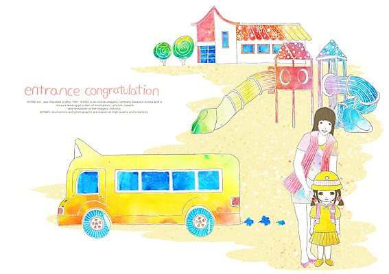 전신 PSD 모자 옷 여자 초등학생 어린이 교통수단 가방 일러스트 엄마 수채화 새출발 새로움 버스 서기 사람 소녀 성인 두명 30대 부모 희망 유치원 유치원생 꿈 미끄럼틀 놀이기구 스쿨버스 입학 시작 긍정 여자만 아이돌봄 국내일러스트 학생 잡화 교육 감정 육상교통 교통 컨셉 가족 모션 대중교통 장년 출발 파일형식 돌봄서비스