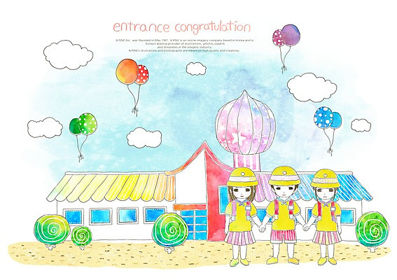 전신 PSD 나무 식물 구름 모자 옷 여자 남자 초등학생 어린이 가방 일러스트 수채화 새출발 새로움 서기 사람 소녀 소년 세명 친구 손잡기 희망 유치원 유치원생 꿈 입학 시작 긍정 풍선 입학식 어린이만 국내일러스트 자연요소 학생 잡화 교육 감정 컨셉 관계 모션 출발 파일형식