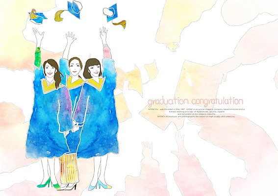 전신 PSD 모자 여학생 여자 포즈 일러스트 학사모 졸업 수채화 새출발 새로움 졸업식 서기 사람 20대 세명 친구 손들기 희망 우정 꿈 졸업가운 시작 긍정 여자만 성인여자만 청년만 청년여자만 성인만 국내일러스트 모자_잡화 학생 잡화 교육 감정 컨셉 관계 모션 청년 가운 출발 파일형식