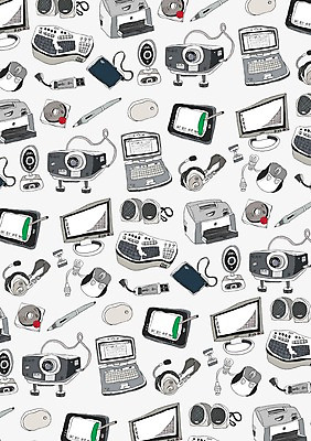 PSD 문양 이어폰 백그라운드 무늬 패턴 일러스트 벽지 사람없음 노트북 컴퓨터 태블릿 필기구 펜 볼펜 카메라 모니터 헤드폰 스피커 패턴백그라운드 CD 키보드 마우스 인쇄기 USB 포장지 오브젝트 팩스 복합기 화상카메라 국내일러스트 음향기기 포장 문구용품 전자제품 스마트기기 컴퓨터용품 사무용품 파일형식