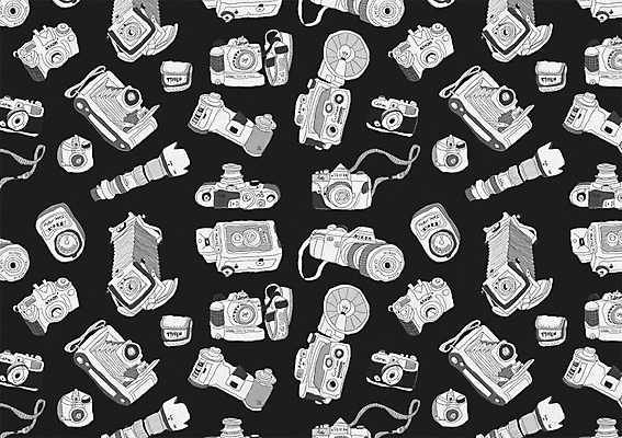 PSD 문양 백그라운드 무늬 패턴 일러스트 벽지 사람없음 카메라 패턴백그라운드 디지털카메라 필름 포장지 오브젝트 필름카메라 국내일러스트 포장 전자제품 파일형식