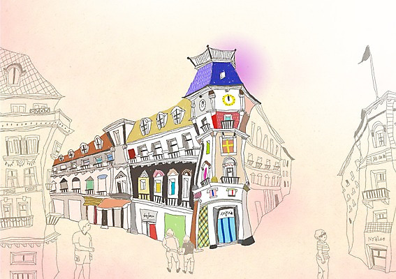 전신 PSD 해외 건축물 건축 유럽 해외여행 여행 백그라운드 일러스트 거리 덴마크 서기 풍경 여러명 건물 관광지 깃발 도시 세계여행 세계명소 복잡 코펜하겐 국내일러스트 나라 다수 컨셉 모션 북유럽 사람 세계 파일형식