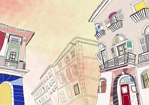 PSD 해외 건축물 건축 유럽 해외여행 여행 백그라운드 일러스트 풍경 사람없음 건물 관광지 프랑스 도시 세계여행 세계명소 마르세유 복잡 국내일러스트 나라 컨셉 세계 파일형식