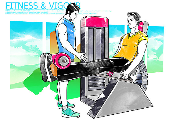 전신 PSD 라이프스타일 남자 포즈 몸매관리 일러스트 창문 건강 관리 서기 사람 앉기 성인 두명 라이프 운동 건강관리 운동기구 헬스 헬스장 감독 목표 트레이너 열정 다리들기 레그컬 체력단련장 남자만 성인남자만 성인만 국내일러스트 직업 감정 컨셉 다이어트 모션 생활 파일형식