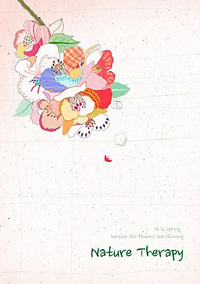 PSD 식물 꽃잎 꽃 줄기 컬러 여러송이 백그라운드 꽃백그라운드 일러스트 자연 사람없음 컬러풀 들꽃 화려 우아함 신비 국내일러스트 다수 컨셉 생태계 파일형식