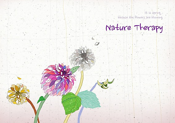 PSD 식물 꽃잎 꽃 줄기 컬러 여러송이 백그라운드 잎 꽃백그라운드 일러스트 자연 사람없음 컬러풀 화려 우아함 신비 달리아 국내일러스트 다수 컨셉 생태계 파일형식