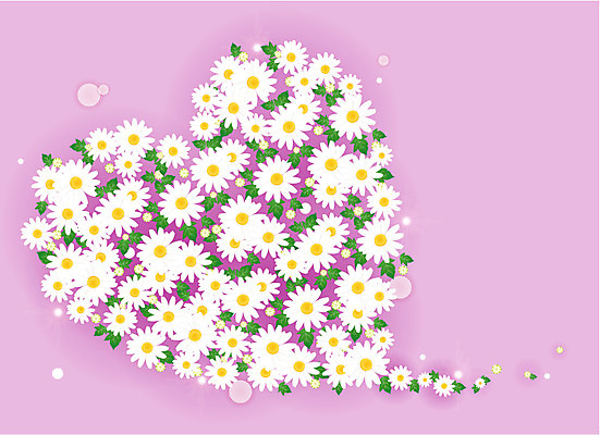 식물 문양 꽃 백그라운드 잎 무늬 패턴 일러스트 사랑 사람없음 물방울무늬 흰색 하트 하트백그라운드 국내일러스트 AI파일 모양 감정 컬러 파일형식 벡터