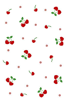 식물 문양 열매 꽃 백그라운드 잎 무늬 꽃무늬 패턴 과일 일러스트 사랑 사람없음 하트 앵두 하트백그라운드 국내일러스트 AI파일 모양 감정 파일형식 벡터