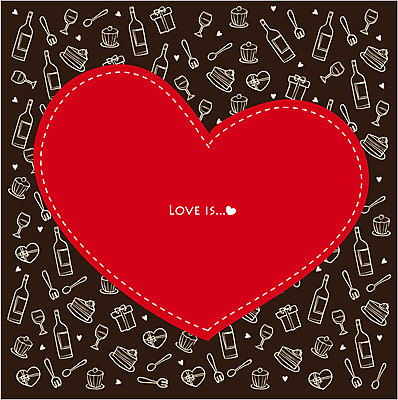 문양 배너 액자 백그라운드 포크 무늬 패턴 와인잔 일러스트 잔 프레임 수저 액자틀 선물 사랑 틀 사람없음 컵 선물상자 케이크 와인 숟가락 물방울무늬 하트 와인병 하트백그라운드 국내일러스트 AI파일 모양 식기 감정 술잔 병_용기 디저트 주류 상자 파일형식 벡터