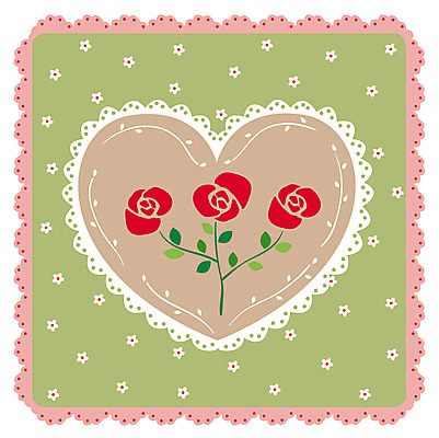 식물 문양 꽃 백그라운드 잎 무늬 꽃무늬 패턴 일러스트 사랑 사람없음 빨간색 장미 물방울무늬 하트 하트백그라운드 국내일러스트 AI파일 모양 감정 컬러 파일형식 벡터