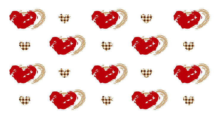 문양 백그라운드 무늬 패턴 일러스트 사랑 사람없음 하트 체크무늬 하트백그라운드 국내일러스트 AI파일 모양 감정 파일형식 벡터