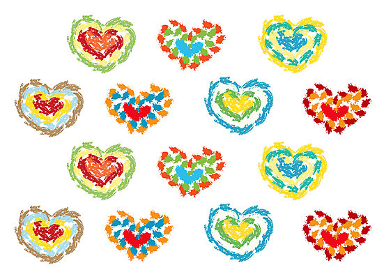 문양 백그라운드 무늬 패턴 일러스트 사랑 사람없음 하트 하트백그라운드 국내일러스트 AI파일 모양 감정 파일형식 벡터