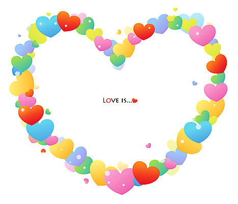 문양 배너 액자 백그라운드 무늬 패턴 일러스트 프레임 액자틀 사랑 틀 사람없음 하트 하트백그라운드 국내일러스트 AI파일 모양 감정 파일형식 벡터