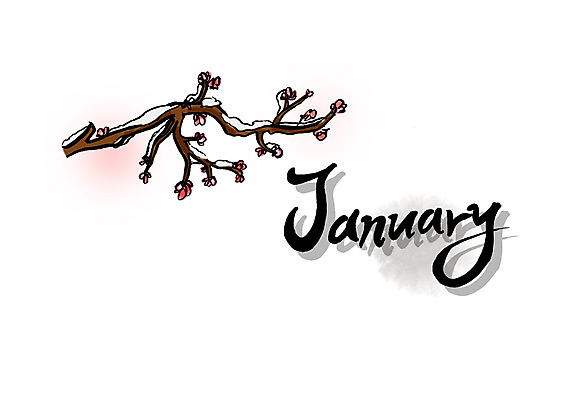 PSD 식물 문자 손글씨 알파벳 영어 계절 꽃 백그라운드 겨울 일러스트 캘리그라피 타이포그라피 글자캘리그라피 사람없음 단어 나뭇가지 눈 1월 겨울배경 국내일러스트 자연요소 나무 날씨 날짜 파일형식