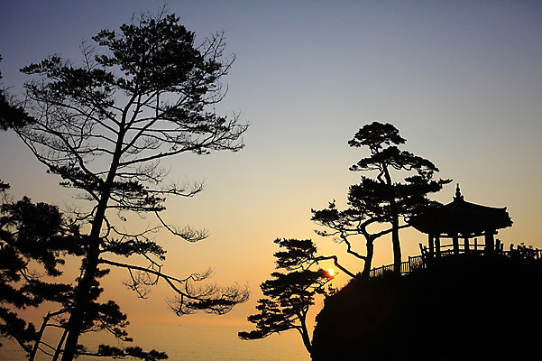 포토 JPG 나무 식물 한국전통 건축물 건축 실루엣 종교 바다 고건축 불교 종교건축 자연현상 자연 종교시설 풍경 해변 야외 건물 태양 일출 일몰 절벽 사찰 정자 강원도 낙산사 양양군 국내포토 자연요소 전통 한국 촬영기법 노을 시설 생태계 양양 파일형식