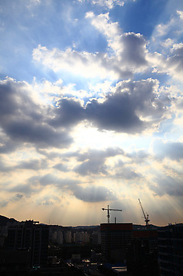 포토 JPG 주간 구름 건축물 실루엣 하늘 서울 한국 풍경 빌딩 사람없음 야외 건물 빛 도시풍경 햇빛 노을 고층빌딩 일몰 도시 도심 기중기 타워크레인 가산동 빛무리 국내포토 자연요소 건축 아시아 촬영기법 태양 중장비 파일형식