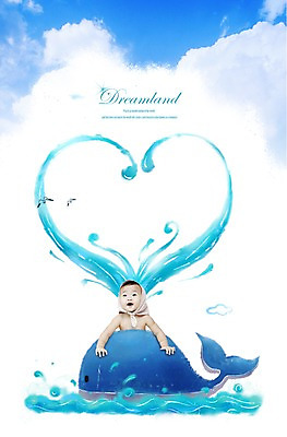 PSD 동물 구름 편집이미지 기념일 물결 파도 포유류 놀이 하늘 한명 미소 웃음 사람 이벤트 상반신 물 공휴일 바다동물 하트 아기 어린이날 5월 고래 즐거움 돌고래 5월행사 아기만 이미지편집 자연요소 모양 1 감정 바다 표정 수중동물 날짜 파일형식