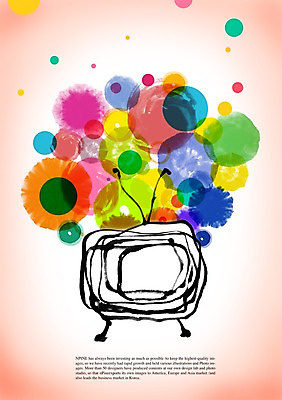 PSD 편집이미지 백그라운드 사람없음 전자제품 물방울무늬 텔레비전 가전제품 영상기기 이미지편집 무늬 파일형식