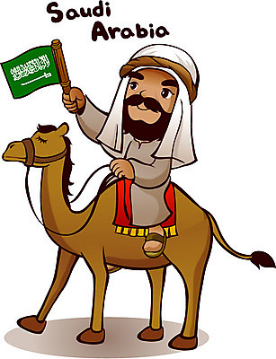 전신 외국인 동물 캐릭터 전통 옷 남자 외국문화 일러스트 중동 안내 한명 미소 웃음 들기 사람 앉기 인종 손짓 손들기 깃발 국기 전통의상 아랍 알림 낙타 복식 사우디아라비아 사우디아라비아국기 사우디아라비아인 아바야 중동인 터번 남자만 남자한명만 일러캐릭터 AI파일 1 나라 문화 포유류 모션 표정 머리장식 파일형식 벡터