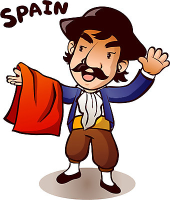 전신 서양인 외국인 캐릭터 모자 전통 옷 남자 유럽 외국문화 일러스트 안내 한명 서기 미소 웃음 들기 사람 인종 손짓 손들기 스페인 전통의상 망토 천 알림 복식 스페인인 투우사 남자만 남자한명만 일러캐릭터 AI파일 직업 1 잡화 나라 문화 모션 표정 직물 파일형식 벡터