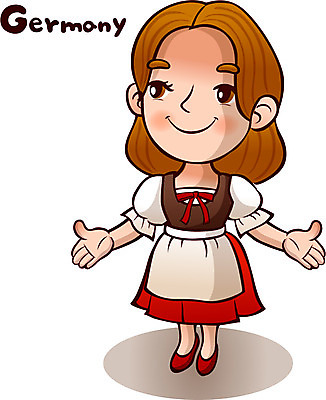 전신 서양인 외국인 캐릭터 전통 옷 여자 유럽 외국문화 일러스트 안내 독일 한명 서기 미소 웃음 사람 인종 손짓 손들기 전통의상 알림 복식 독일인 드린딜 여자만 여자한명만 일러캐릭터 AI파일 1 나라 문화 모션 표정 파일형식 벡터