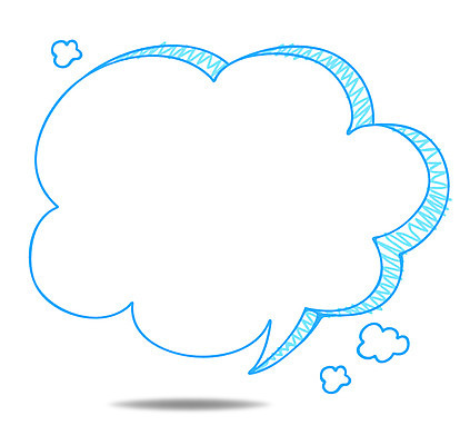 구름 배너 컬러 하늘색 백그라운드 말풍선 생각 일러스트 상상 안내 아이디어 프레임 틀 사람없음 알림 국내일러스트 AI파일 자연요소 컨셉 파란색 파일형식 벡터