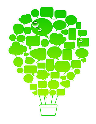 배너 컬러 백그라운드 말풍선 생각 일러스트 상상 안내 아이디어 프레임 틀 사람없음 초록색 연두색 기구 열기구 알림 국내일러스트 AI파일 컨셉 항공교통 파일형식 벡터