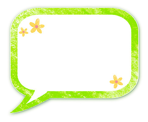 식물 배너 꽃 컬러 백그라운드 말풍선 생각 꽃무늬 일러스트 상상 안내 아이디어 프레임 틀 사람없음 연두색 알림 국내일러스트 AI파일 컨셉 무늬 초록색 파일형식 벡터