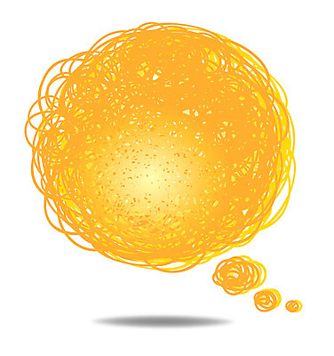 배너 컬러 백그라운드 말풍선 생각 일러스트 상상 안내 아이디어 프레임 틀 사람없음 주황색 낙서 알림 국내일러스트 AI파일 컨셉 파일형식 벡터