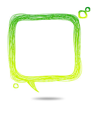 배너 컬러 백그라운드 말풍선 생각 일러스트 상상 안내 아이디어 프레임 틀 사람없음 연두색 낙서 알림 국내일러스트 AI파일 컨셉 초록색 파일형식 벡터