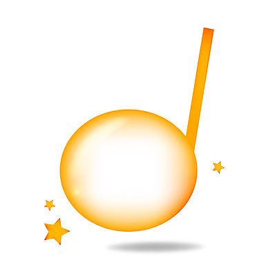 배너 별 음악 컬러 백그라운드 말풍선 생각 음표 일러스트 상상 안내 아이디어 프레임 틀 사람없음 주황색 알림 국내일러스트 AI파일 자연요소 기호 컨셉 문화예술 파일형식 벡터