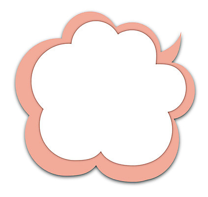 구름 배너 컬러 백그라운드 말풍선 생각 일러스트 상상 안내 아이디어 프레임 틀 사람없음 알림 국내일러스트 AI파일 자연요소 컨셉 파일형식 벡터