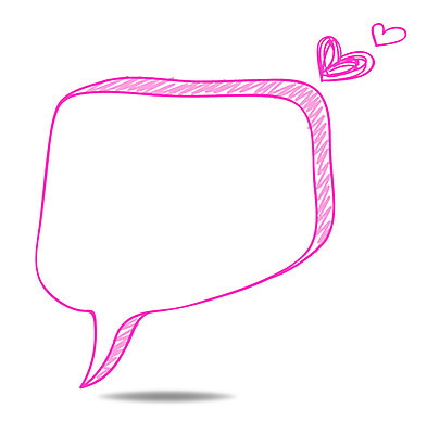 배너 분홍색 컬러 백그라운드 말풍선 생각 일러스트 상상 안내 아이디어 프레임 틀 사람없음 하트 알림 국내일러스트 AI파일 모양 컨셉 파일형식 벡터