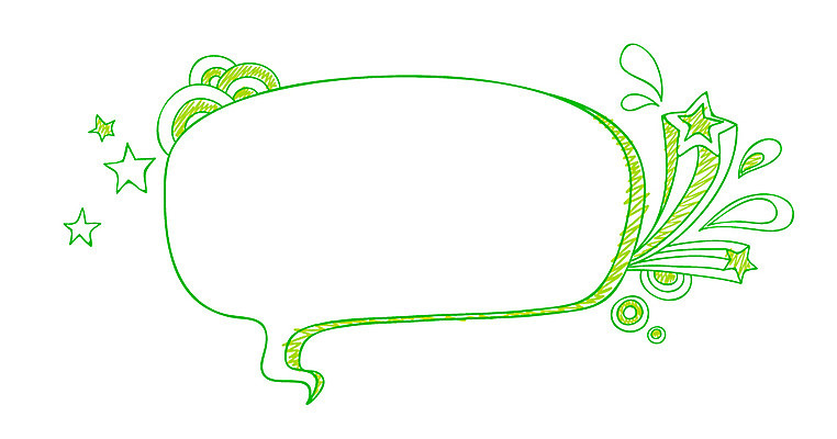 배너 별 컬러 백그라운드 말풍선 생각 일러스트 상상 안내 아이디어 프레임 틀 사람없음 초록색 낙서 알림 국내일러스트 AI파일 자연요소 컨셉 파일형식 벡터