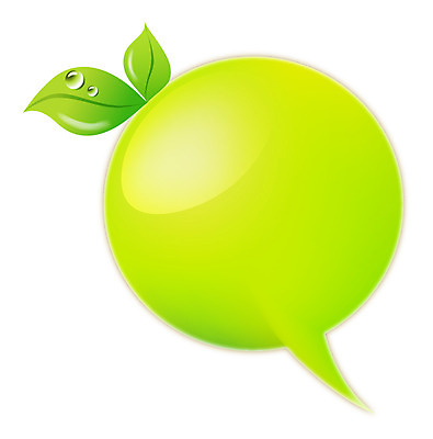 식물 배너 컬러 백그라운드 말풍선 잎 생각 일러스트 상상 안내 아이디어 프레임 틀 사람없음 연두색 알림 국내일러스트 AI파일 컨셉 초록색 파일형식 벡터