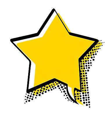 배너 별 컬러 백그라운드 말풍선 생각 일러스트 상상 안내 아이디어 프레임 틀 사람없음 노란색 물방울무늬 알림 국내일러스트 AI파일 자연요소 컨셉 무늬 파일형식 벡터