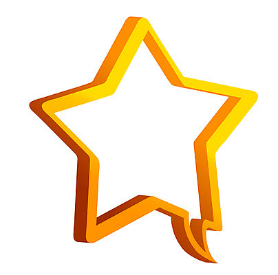 배너 별 컬러 백그라운드 말풍선 생각 일러스트 상상 안내 아이디어 프레임 틀 사람없음 주황색 알림 국내일러스트 AI파일 자연요소 컨셉 파일형식 벡터