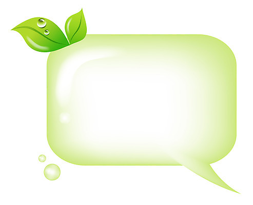 식물 배너 컬러 백그라운드 말풍선 잎 생각 일러스트 상상 안내 아이디어 프레임 틀 사람없음 연두색 알림 국내일러스트 AI파일 컨셉 초록색 파일형식 벡터