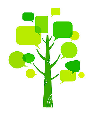 나무 식물 배너 백그라운드 말풍선 잎 생각 일러스트 상상 자연 나뭇잎 안내 아이디어 프레임 틀 사람없음 알림 국내일러스트 AI파일 컨셉 생태계 파일형식 벡터