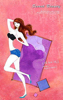 전신 PSD 우먼라이프 라이프스타일 여자 일러스트 한명 서기 사람 성인 라이프 신체부위 뷰티 희망 자신감 변화 성형수술 가슴 몸매 S라인 가슴수술 여자만 여자한명만 성인여자만 성인만 국내일러스트 1 감정 컨셉 모션 생활 수술 파일형식