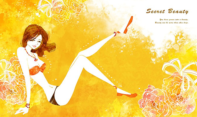 전신 PSD 식물 우먼라이프 라이프스타일 여자 꽃 일러스트 한명 사람 앉기 성인 라이프 뷰티 희망 자신감 변화 성형수술 몸매 S라인 여자만 여자한명만 성인여자만 성인만 국내일러스트 1 감정 컨셉 모션 생활 수술 파일형식