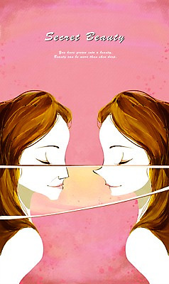 PSD 우먼라이프 라이프스타일 여자 얼굴 일러스트 한명 사람 성인 라이프 신체부위 뷰티 희망 자신감 변화 성형수술 전 양악 양악수술 전후 여자만 여자한명만 성인여자만 성인만 국내일러스트 1 감정 음식 컨셉 생활 비교 수술 파일형식