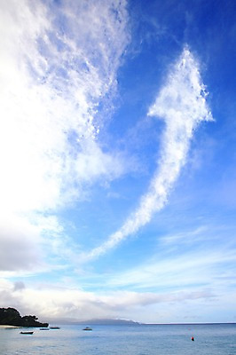 주간 자연요소 모양 PSD 구름 편집이미지 화살표 바다 섬 백그라운드 자연 하늘 풍경 해변 사람없음 야외 방향 상승 이미지편집 컨셉 생태계 파일형식